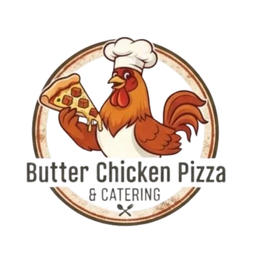 Butter Chicken Pizza logo.