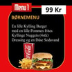 Menu 1 Børnemenu